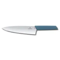 Кухонний ніж для обробки Victorinox Swiss Modern Carving 20 см Блакитний (6.9016.202B)