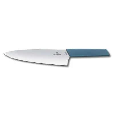 Кухонный нож для разделки Victorinox Swiss Modern Carving 20 см Голубой (6.9016.202B)