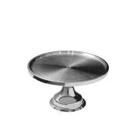 Подставка для торта из нержавеющей стали высокая One Chef 32,5х17,5 см Подставка для торта из нержавеющей стали высокая One Chef 32,5х17,5 см