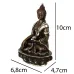 Статуя Будды Шакьямуни HandiCraft посеребрение 10 см (26339)