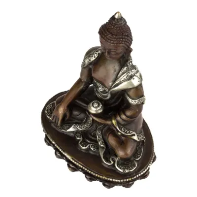 Статуя Будды Шакьямуни HandiCraft посеребрение 10 см (26339)