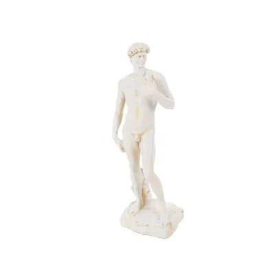 Інтер'єрна статуетка Lefard David Michelangelo 37 см Білий AL120196