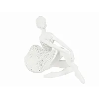 Интерьерная статуэтка Lefard Ballerina 20х13х14 см White AL120200