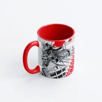 Чашка Fan Girl Людина-бензопила - Chainsaw Man Red 330 мл (16346) Чашка Fan Girl Людина-бензопила - Chainsaw Man Red 330 мл (16346)