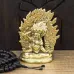 Статуя HandiCraft Махакалы тиб. Бернаг Чен Бронза Непал 9 см (26760)