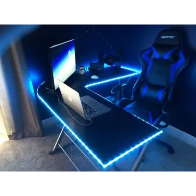 Світлодіодна стрічка LED Bluetooth 5 м Прозорий (hub_jo4av7)