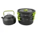 Набір туристичного посуду алюмінієвого Cooking Set DS-308 8148 Набір туристичного посуду алюмінієвого Cooking Set DS-308 8148