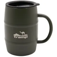 Термо чашка з кришкою Tramp 0,5 л оливкова Термо чашка з кришкою Tramp 0,5 л оливкова