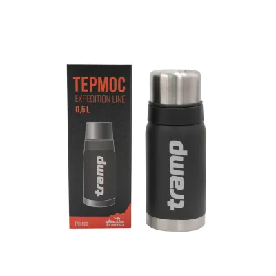 Термос из нержавеющей стали Tramp Expedition Line 0,5 л серый