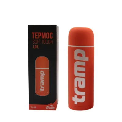 Термос питний Tramp Soft Touch 1,2 л помаранчевий Термос питний Tramp Soft Touch 1,2 л помаранчевий