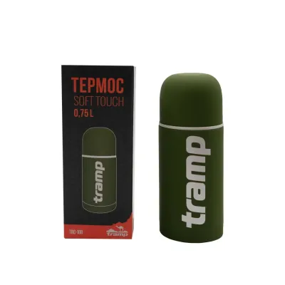 Термос спортивний Tramp Soft Touch 0,75 л зелений