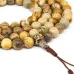 Четки из песчаной пейзажной яшмы HandiCraft 108 бусин 8.7 мм (27165)