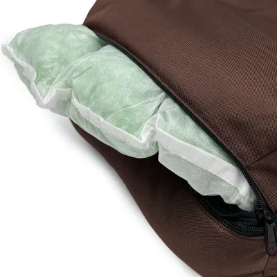 Лежак ліжко для собак та котів EGO Bosyak Waterproof XS 50х45 Коричневий (спальне місце для собак та котів)