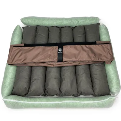 Лежак для собак всех пород EGO Bosyak Waterproof 2XL 115х95 Кофе с молоком (спальное место для больших собак)