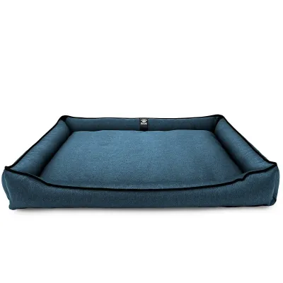 Лежак для собак всех пород EGO Bosyak Рогожка 2XL 115x95 Синий (спальное место для больших собак)