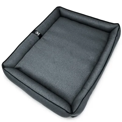 Лежак для собак всех пород EGO Bosyak Рогожка 2XL 115x95 Серый (спальное место для больших собак)