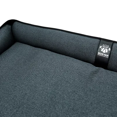 Лежак для собак всех пород EGO Bosyak Рогожка 2XL 115x95 Серый (спальное место для больших собак)