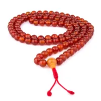 Чотки із сердоліку HandiCraft 108 намистин 8.2 мм (27164) Чотки із сердоліку HandiCraft 108 намистин 8.2 мм (27164)