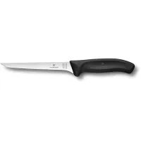 Кухонний обвалочний ніж Victorinox Swiss Classic Boning Flexible 15 см Чорний (6.8413.15G)