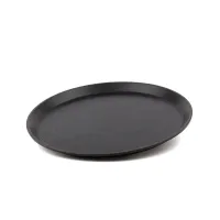 Поднос круглый с рисунком One Chef 35 см Черный
