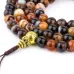 Чотки із сардонікса HandiCraft 108 намистин 8.3 мм мідь (27197)