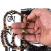 Чотки із сардонікса HandiCraft 108 намистин 8.3 мм мідь (27197)