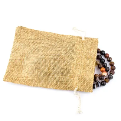 Чотки із сардонікса HandiCraft 108 намистин 8.3 мм мідь (27197)