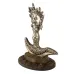 Картіка HandiCraft тиб. Дрігуг + підставка Бронза зі срібленням 23 см (26354) Картіка HandiCraft тиб. Дрігуг + підставка Бронза зі срібленням 23 см (26354)