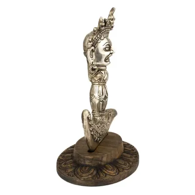 Картіка HandiCraft тиб. Дрігуг + підставка Бронза зі срібленням 23 см (26354) Картіка HandiCraft тиб. Дрігуг + підставка Бронза зі срібленням 23 см (26354)