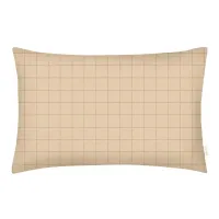 Евро наволочка COSAS BEIGE GEOMETRY Ранфорс 50х70 см Бежевый