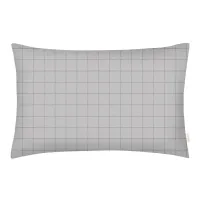 Евро наволочка COSAS GREY GEOMETRY Ранфорс 50х70 см Серый