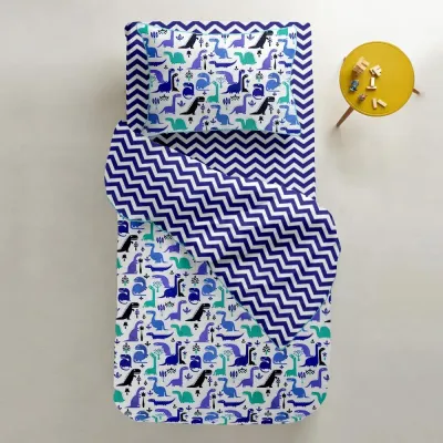 Дитяча наволочка COSAS BLUE DINO Ранфорс 40х60 см Синій Дитяча наволочка COSAS BLUE DINO Ранфорс 40х60 см Синій