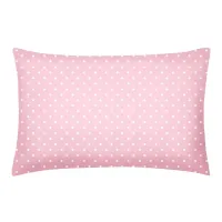 Евро наволочка COSAS ROSE DOTS Ранфорс 50х70 см Розовый