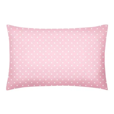Євро наволочка COSAS ROSE DOTS Ранфорс 50х70 см Рожевий