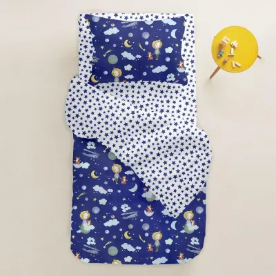 Дитяча наволочка COSAS LITTLE PRINCE BLUE Ранфорс 40х60 см Блакитний