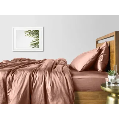 Наволочка COSAS BEIGE SATIN Сатин 70х70 см Бежевий