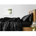 Наволочка COSAS BLACK SATIN Сатин 70х70 см Чорний