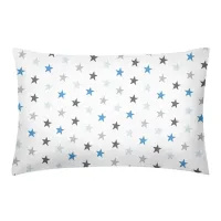 Євро наволочка COSAS GREY STARS Ранфорс 50х70 см Блакитний Євро наволочка COSAS GREY STARS Ранфорс 50х70 см Блакитний