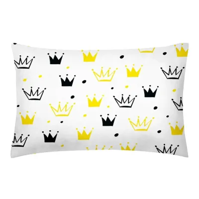 Евро наволочка COSAS YELLOW CROWNS 50х70 см Желтый