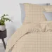 Набір наволочок COSAS BEIGE GEOMETRY 50х70 см Бежевий