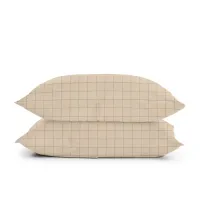 Набір наволочок COSAS BEIGE GEOMETRY 50х70 см Бежевий