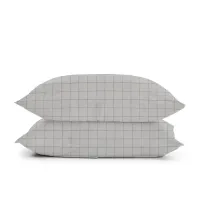 Набор наволочек COSAS GREY GEOMETRY 50х70 см Серый