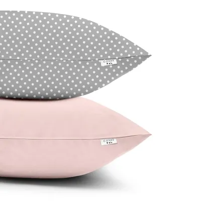Набор наволочек COSAS GREY DOTS 50х70 см.