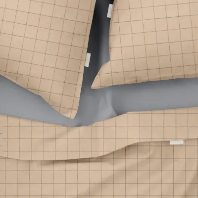 Евро пододеяльник COSAS BEIGE GEOMETRY Ранфорс 200х220 см Бежевый Евро пододеяльник COSAS BEIGE GEOMETRY Ранфорс 200х220 см Бежевый