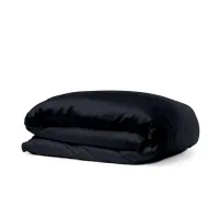 Евро пододеяльник COSAS BLACK SATIN 200х220 см Черный