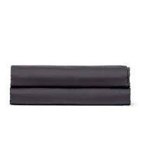 Євро простирадло COSAS GREY SATIN 220х240 см Сірий