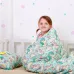 Простынь полутораспальная COSAS BEIGE DOTS Ранфорс 155х240 см Бежевый