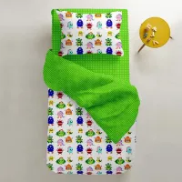 Простыня полутораспальная COSAS GREEN DOTS Ранфорс 155х240 см Зеленый Простыня полутораспальная COSAS GREEN DOTS Ранфорс 155х240 см Зеленый