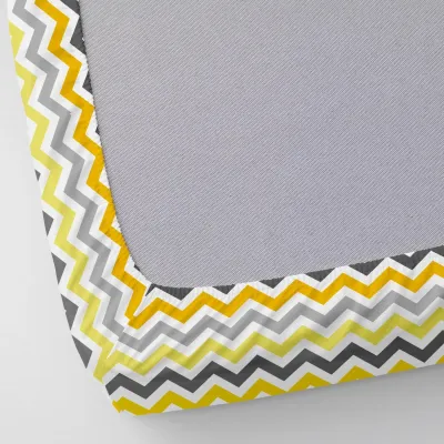 Простынь на резинке COSAS YELLOW ZIGZAG Ранфорс 90х200х20 см Разноцветный Простынь на резинке COSAS YELLOW ZIGZAG Ранфорс 90х200х20 см Разноцветный