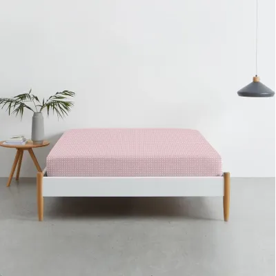 Простирадло на резинці COSAS ROSE DOTS Ранфорс 160х200х20 см Помаранчевий Простирадло на резинці COSAS ROSE DOTS Ранфорс 160х200х20 см Помаранчевий
